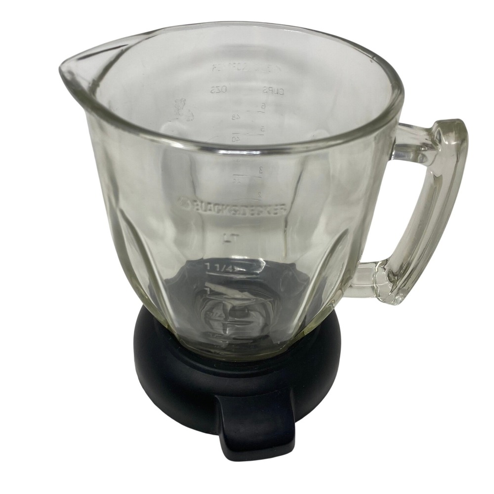 Black Decker FP2620S‎ Food Processor Blender Jar 48oz Glass Replacement Pitcher